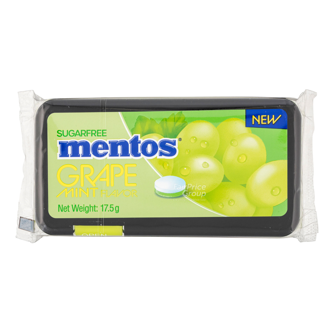 MENTOS FRUIT MINT GRAPE 17.5G
